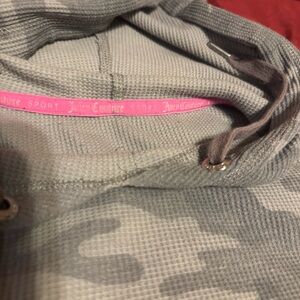 Juicy Couture Gray Camouflage Sweatshirt
